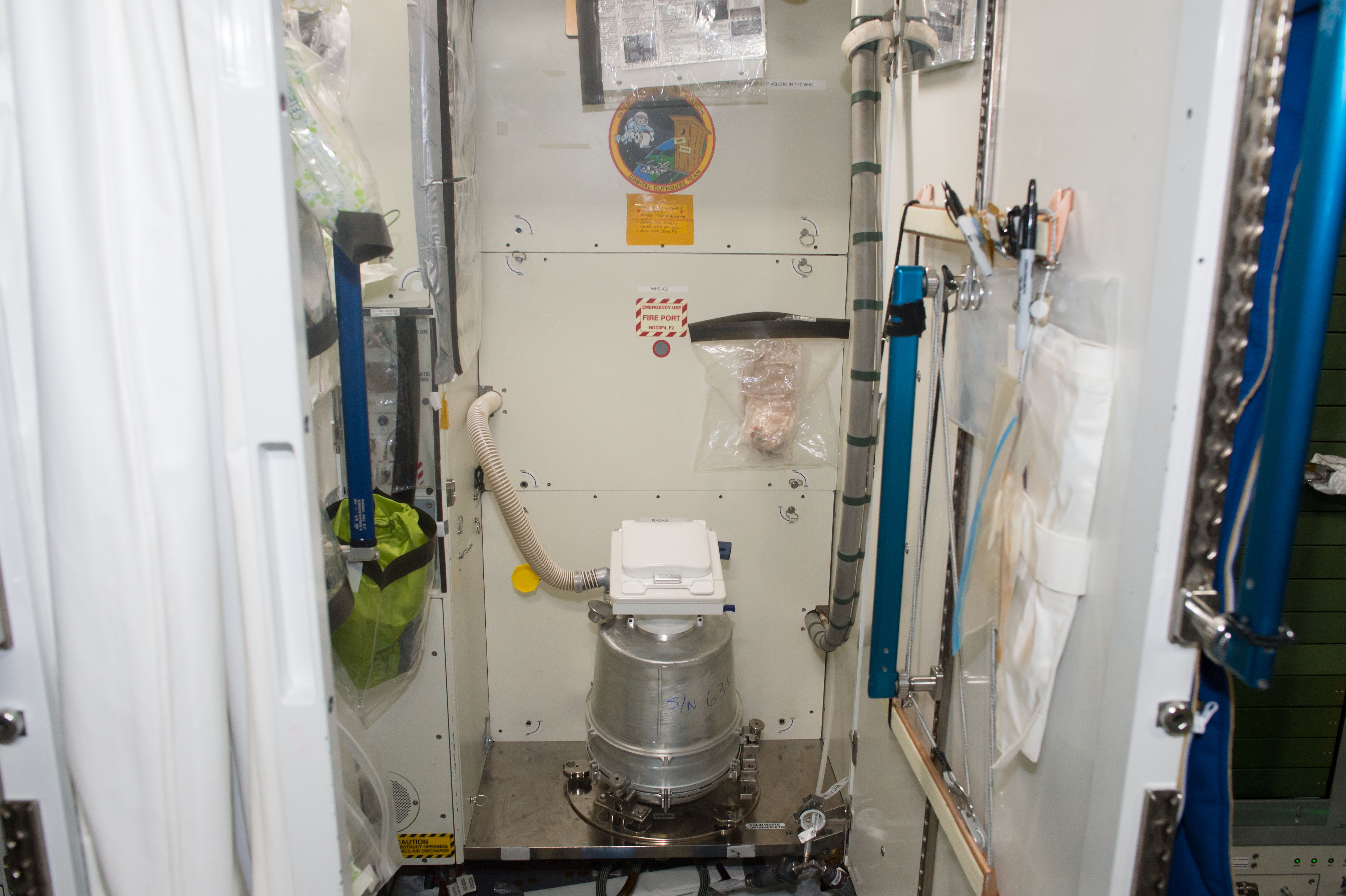 Secrets Of The Space Shuttle Toilet   Space Toilet1 